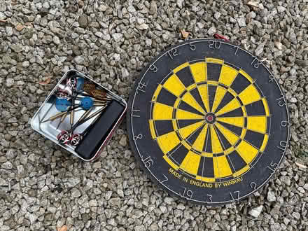 Photo of free Dart board and darts (Galgate LA2) #1