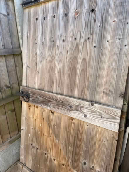 Photo of free solid wooden garden gate (Wickford SS120HN) #2