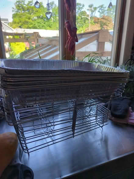 Photo of free 7 Water trays and stands (Leonardo/Middletown) #1