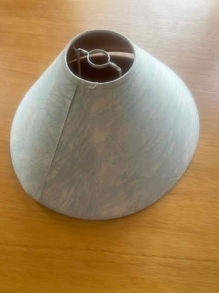 Photo of free Pale blue lampshade (Kensal Rise NW10) #1