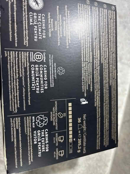 Photo of free nesspresso coffee capsules (Great Oakley CO12) #2