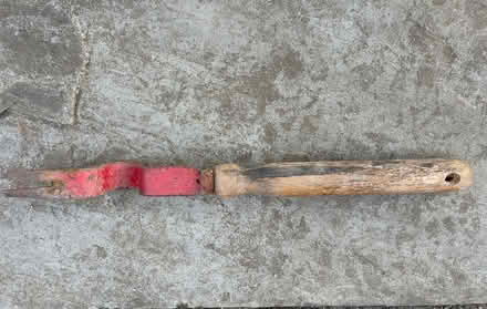 Photo of free Wooden mallet, crowbar and weeder (Longbarn WA2) #3