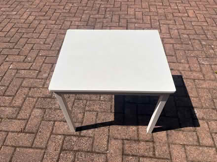 Photo of free White side table / Children’s table (Greenbank EH10) #1
