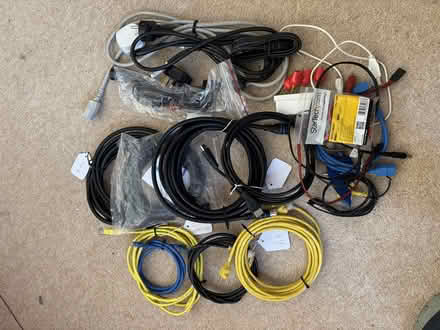 Photo of free Selection of HDMI, network and power cables (Cromer NR27) #1