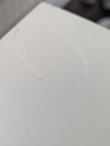 Photo of free White wooden laundry bin (Abingdon OX14) #3