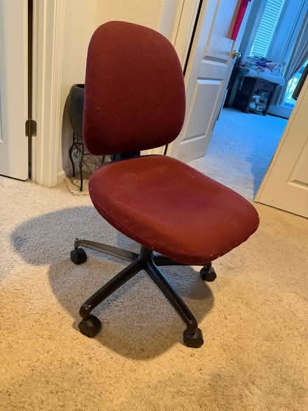 Photo of free Red office chair (Alameda) #1