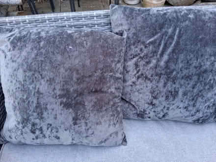 Photo of free 2 grey cushions (Wildridings RG12) #3