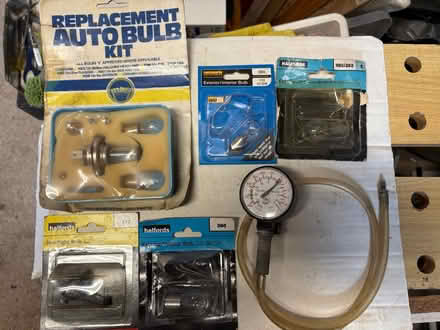 Photo of free Automotive Bulbs/vac pressure gauge (Ruislip - HA4) #1