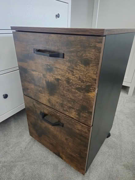 Photo of free Filing cabinet 2 drawers (Kirklees HD7) #2
