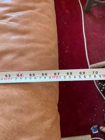 Photo of free Pair of Leather 2 seater sofas (DE56 - Duffield) #2