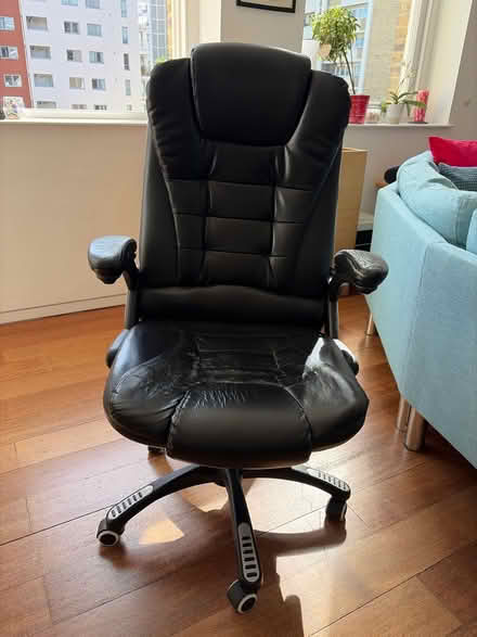 Photo of free Black Office chair (London, Old Street) #1