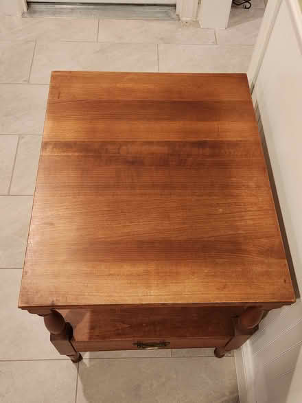 Photo of free End Table with Drawer (Hatfield) #2