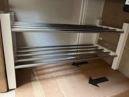 Photo of free Shoe rack two tier (Barons Court W14) #1