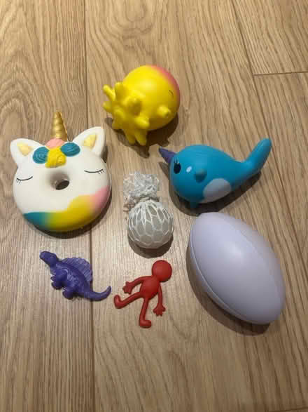 Photo of free Assorted Squishy/Stretchy Toys (Bisley Woking GU24) #1