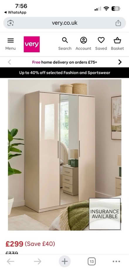 Photo of free Wardrobe (Adel LS16) #4
