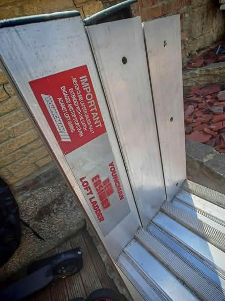 Photo of free Loft ladder 3-section aluminium (Shooters hill SE18) #3