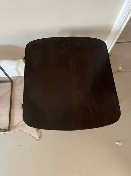 Photo of free Side table with wood top (Barons Court W14) #2