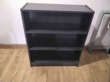 Photo of free Black bookshelf 3 shelves (Delapre NN4) #1