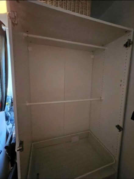 Photo of free Single ikea pax wardrobe white (Swinton M27) #1