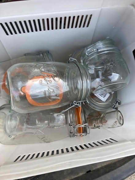 Photo of free Kilner/ storage jars (Colchester station CO4) #2