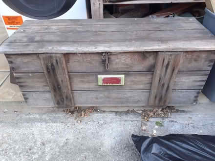 Photo of free wooden crate (Southport PR8) #1