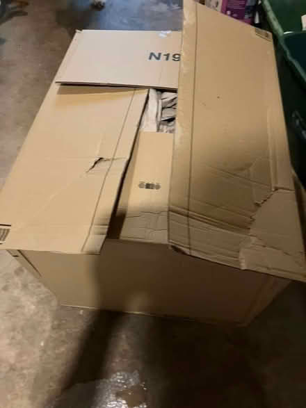 Photo of free Large cardboard box (Weston Park BA1) #1