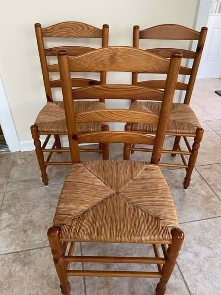 Photo of free 3 chairs (Sunnyvale near Lawrencestation) #3