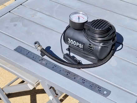 Photo of free Small car tyre compressor (South Godalming) #1