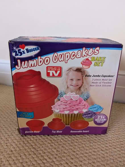 Photo of free Jumbo Cupcake Bake Set (IQ Winnersh RG41) #1