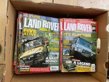 Photo of free Land Rover mags (Brecon area) #1