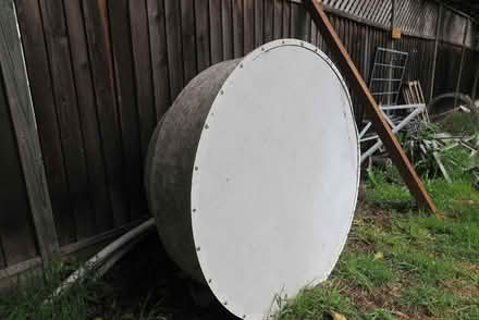 Photo of free 3 dish antennas 4 ft diameter (Las Palmas Pk, Snvle) #1