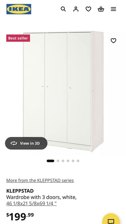 Photo of free IKEA White Wardrobe Cabinets (Colorado Springs) #4