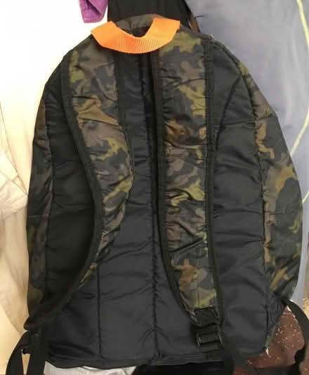 Photo of free Small green camouflage Rucksack (Liverpool L6) #2