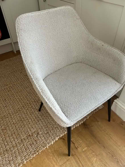 Photo of free Borg dining room chairs x 4 (Battersea SW11) #4