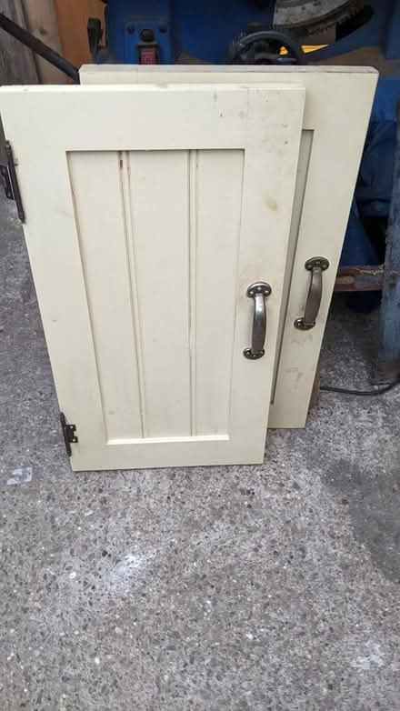 Photo of free Two kitchen cupboard doors (Grantham) #1
