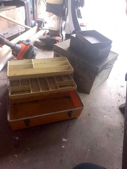 Photo of free Metal toolboxes (Salt, ST18) #1