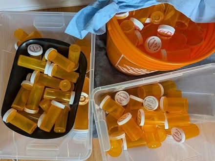 Photo of free Orange pill bottles (Old Ottawa south) #1