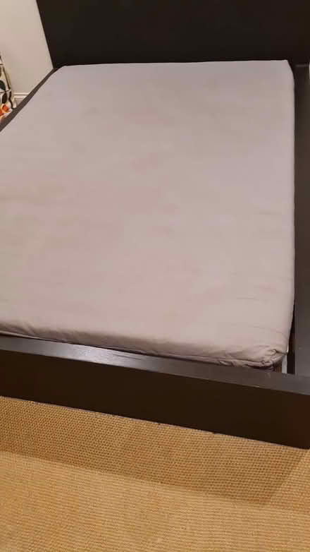Photo of free IKEA Malm Double Bed with Mattress (Hammersmith) #3