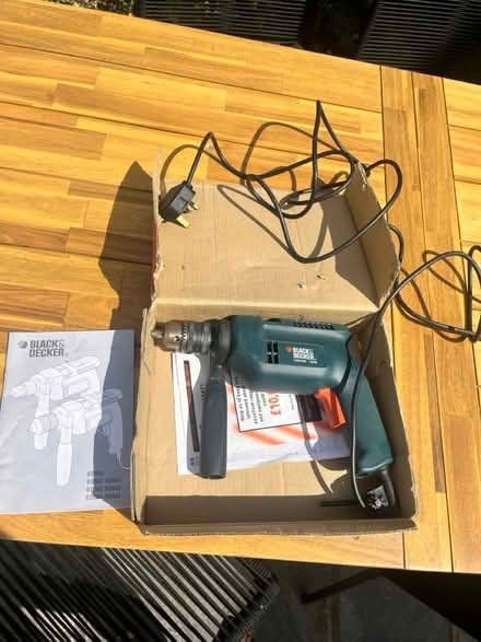Photo of free Black and decker power drill (W13) #2