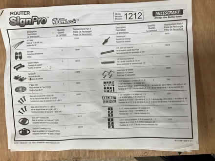 Photo of free Sign Making Kit (Catchgate Plantation NN12) #3