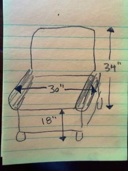 Photo of free Comfortable chair (BedStuy) #2