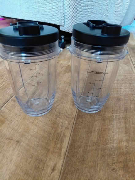 Photo of free 2 glass Ninja smoothie glasses (Rowner PO13) #1