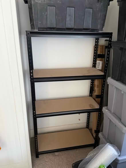 Photo of free Storage shelves 150cm tall. 82cm wide (Chiswell Green AL2) #1