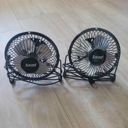 Photo of free Faulty Small Desk Fans *for Parts (Ashford TW15) #1