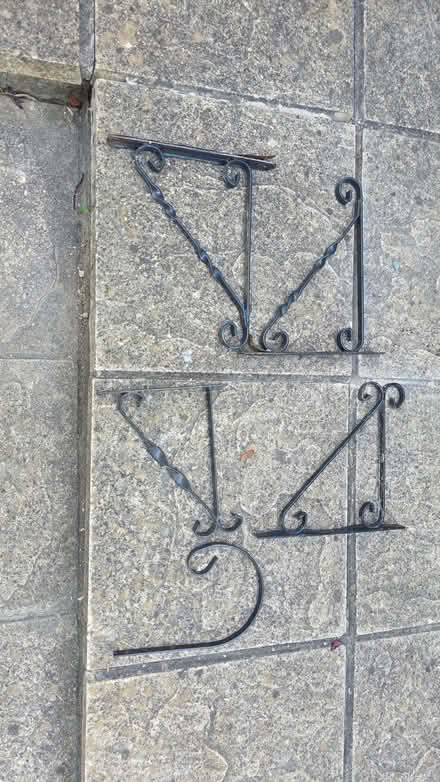 Photo of free Hanging basket brackets (Thorney Leys OX28) #1