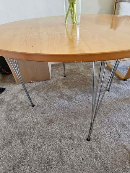 Photo of free Round dining table (Stepney E1) #2