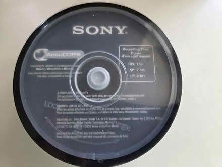 Photo of free Sony DVD-RW discs (Chantilly) #1