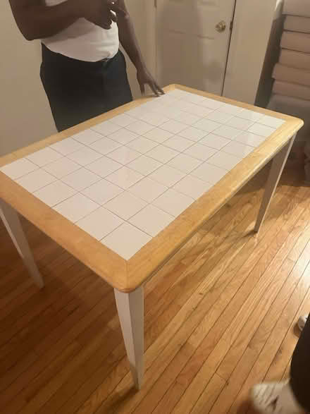 Photo of free Tile table (Hill East) #1