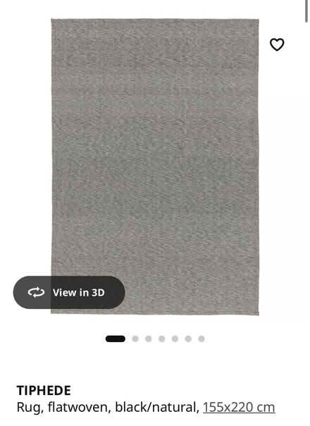 Photo of free IKEA rug (Shepherds Bush W14) #1