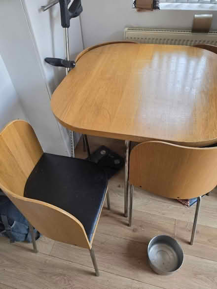 Photo of free Wooden table and chairs (Birmingham B43) #2